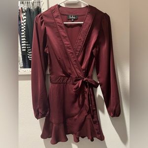 Lulus Faux wrap dress